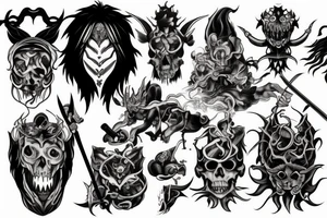 Demon Slayer tattoo idea