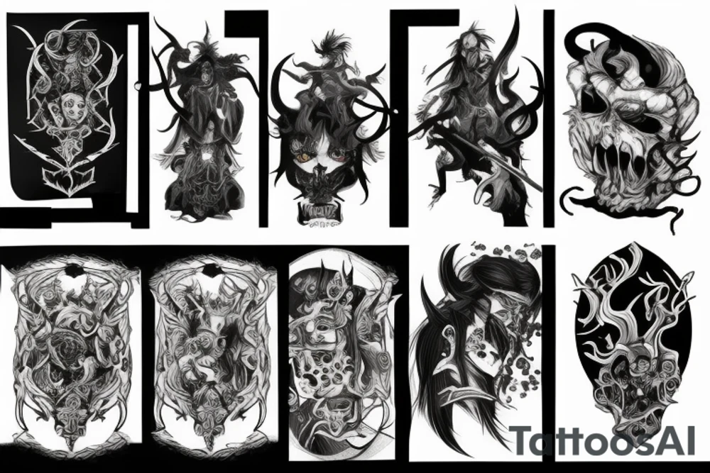 Demon Slayer tattoo idea