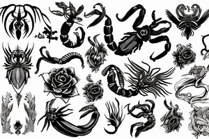 scorpio tattoo idea