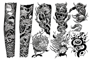 Japanese sleeve tattoo idea