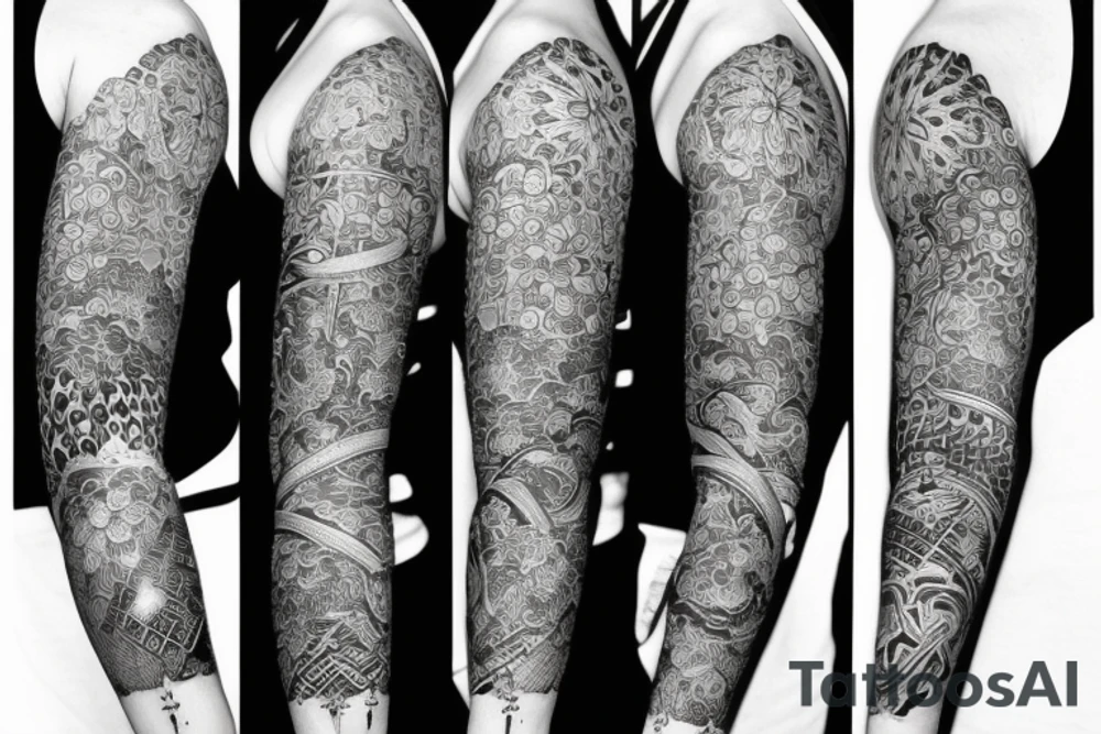Japanese sleeve tattoo idea