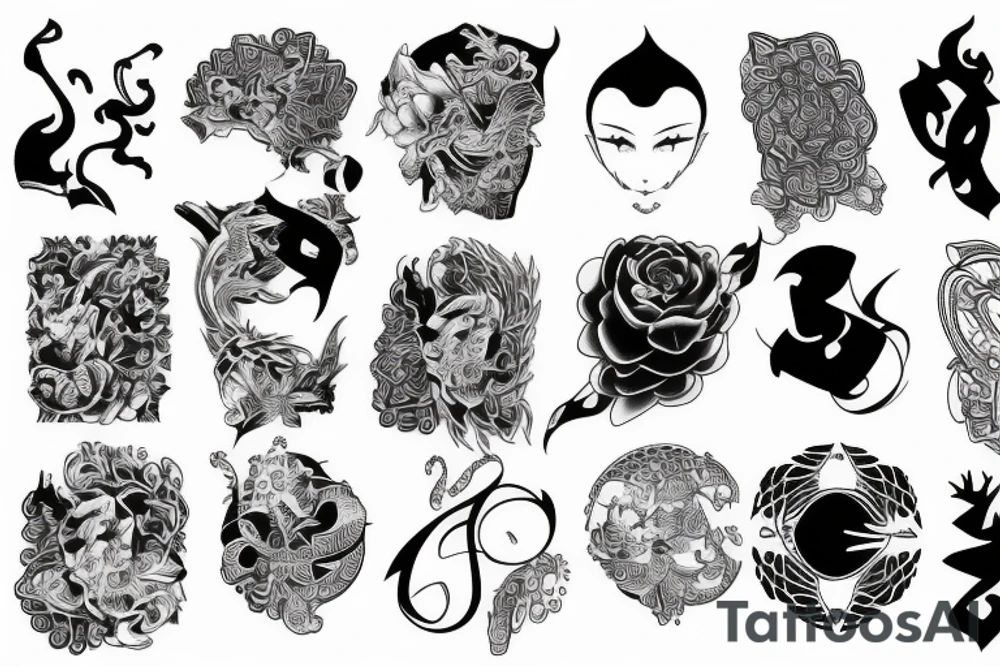 Japanese sleeve tattoo idea