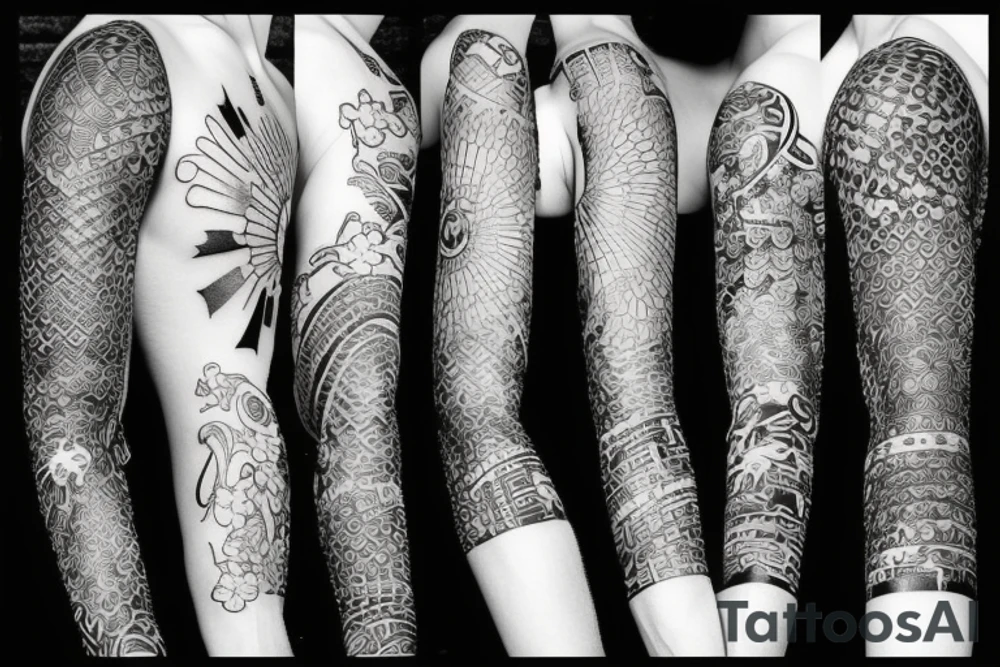Japanese sleeve tattoo idea