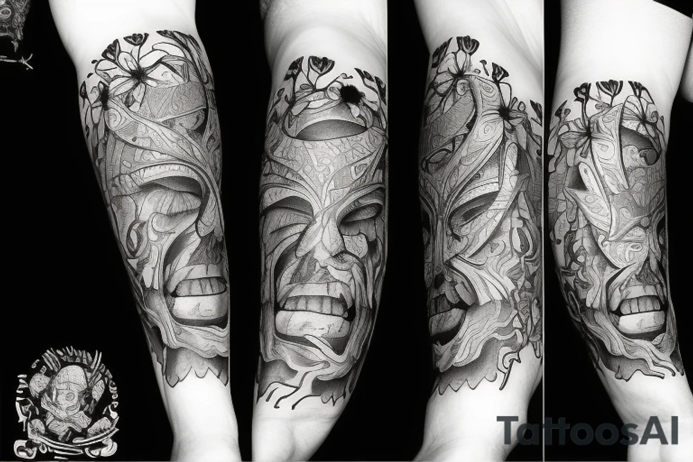 Pray, God tattoo idea