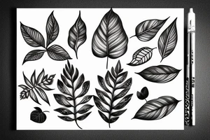 Leaf 🌿 tattoo idea