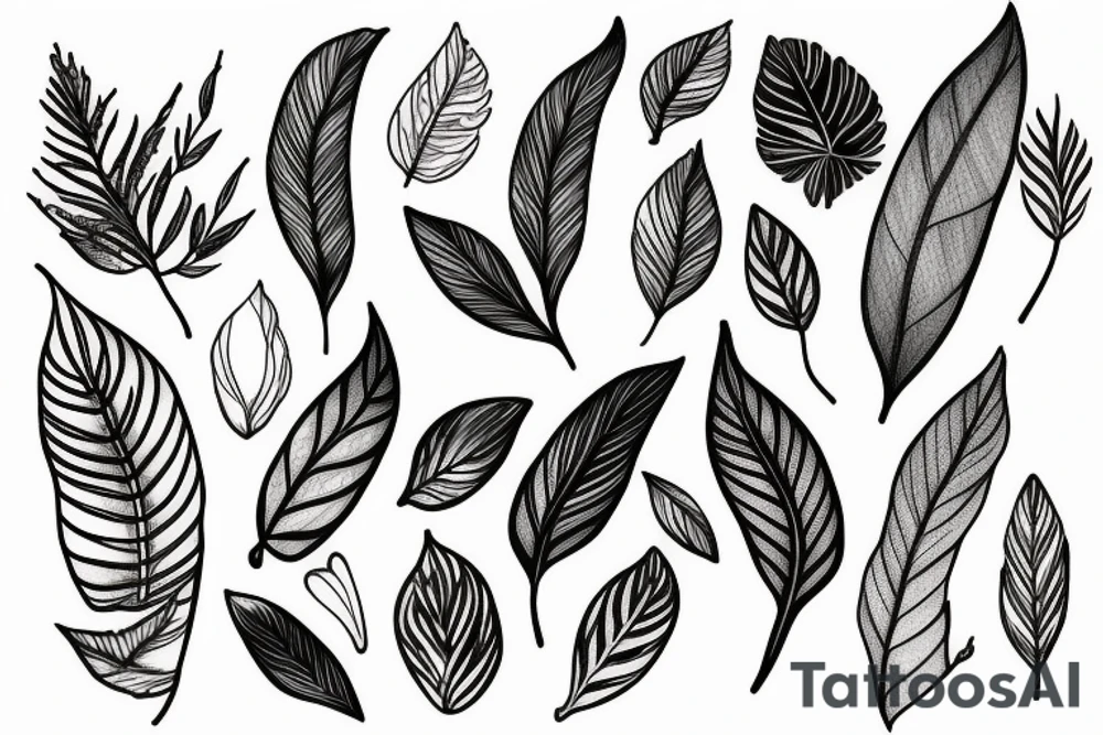 Leaf 🌿 tattoo idea