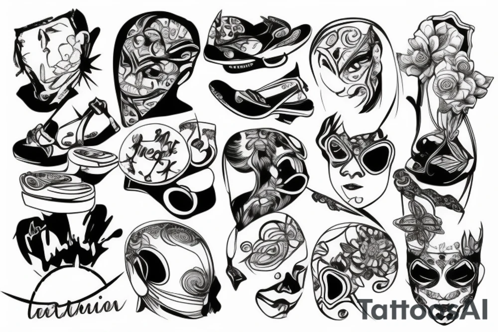 Electric step tattoo idea