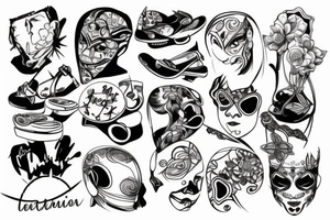 Electric step tattoo idea