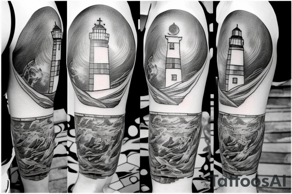 batanes lighthouse tattoo idea