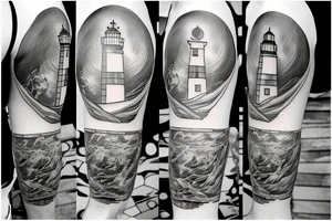 batanes lighthouse tattoo idea