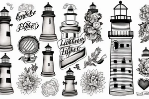 lighthouse where we got married tattoo idea