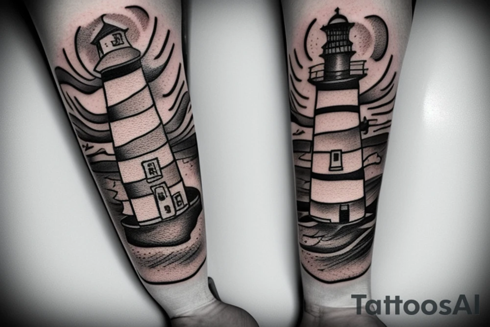 lighthouse where we got married tattoo idea