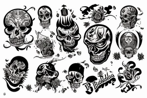 Badalona evil tattoo idea