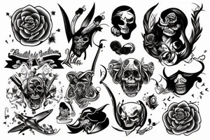 Badalona evil tattoo idea