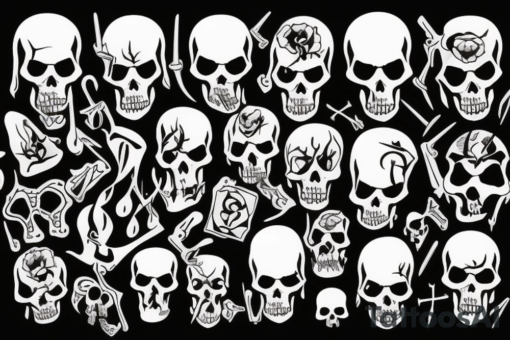 grim reaper tattoo idea