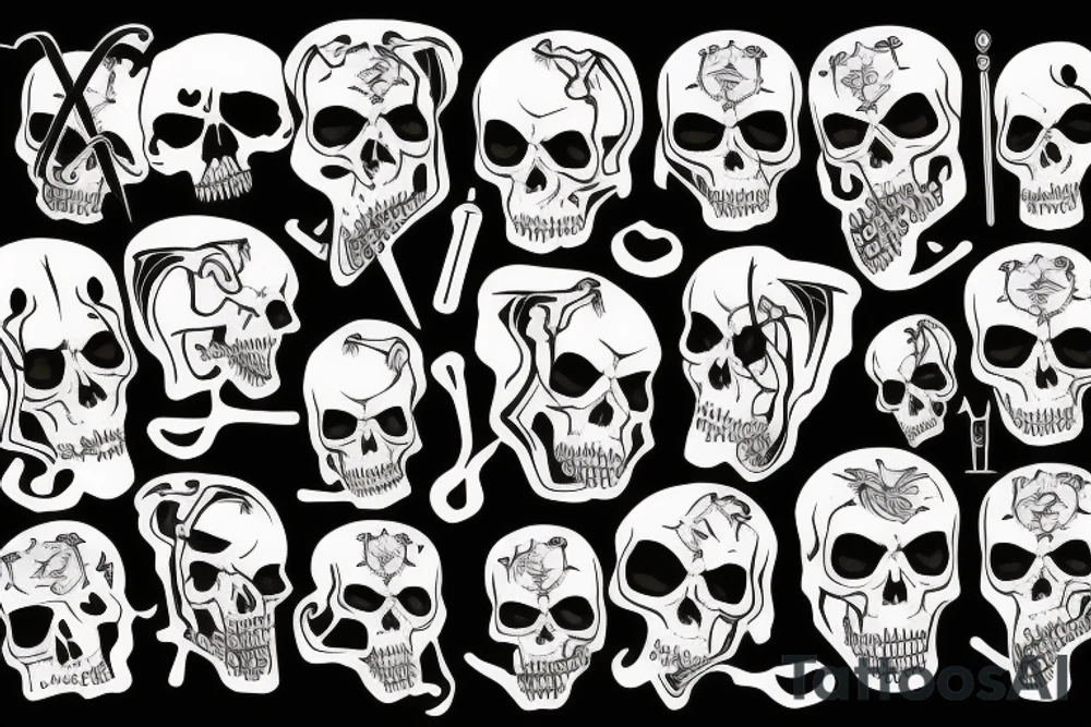grim reaper tattoo idea