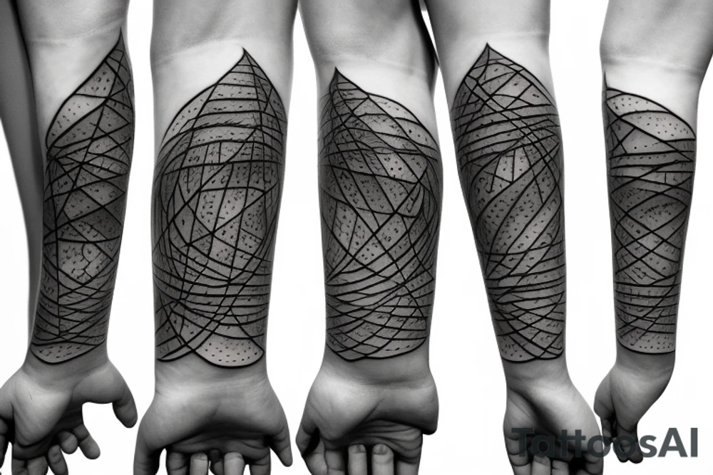 axiom of infinity turned into a minimal fine line tattoo tattoo idea