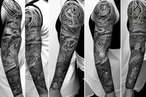 far cry 3 sleeve style without animals tattoo idea