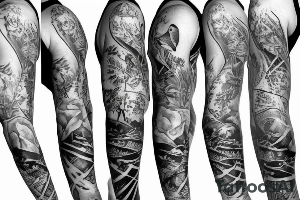 far cry 3 sleeve style without animals tattoo idea