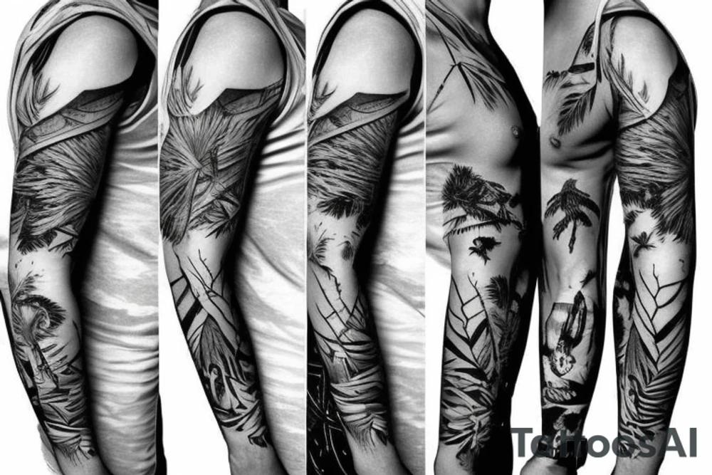far cry 3 sleeve style without animals tattoo idea