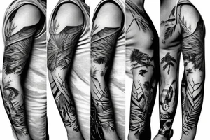 far cry 3 sleeve style without animals tattoo idea
