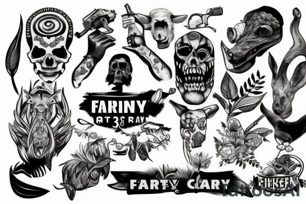 far cry 3 tattoo style without animals tattoo idea
