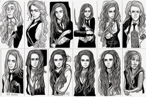 Hermione Granger and Drako Malfoy tattoo idea