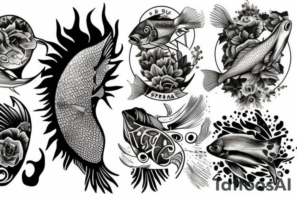 Fish fuck russians tattoo idea