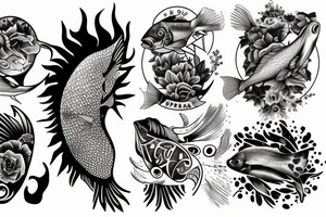 Fish fuck russians tattoo idea