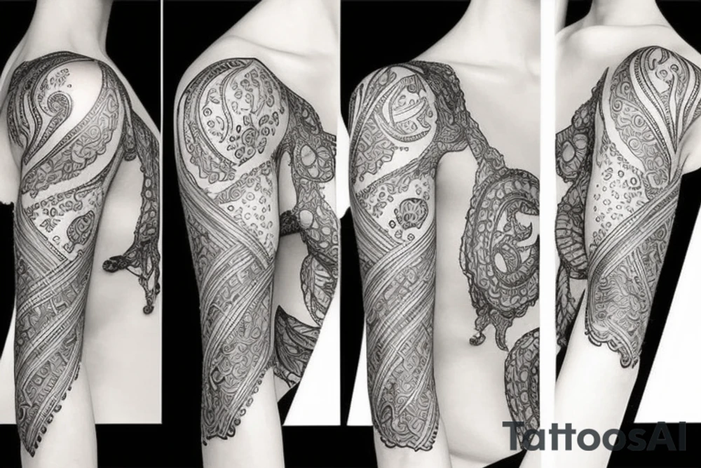 Beautiful iranian tattoo idea