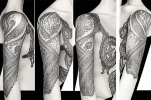 Beautiful iranian tattoo idea