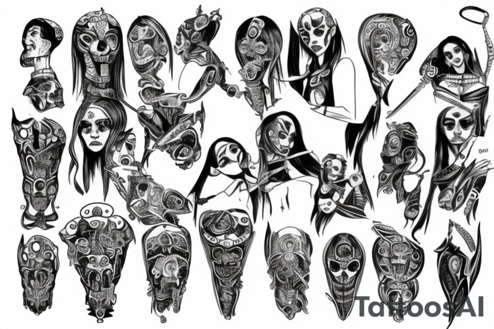 necrons
Jennifer Connelly tattoo idea