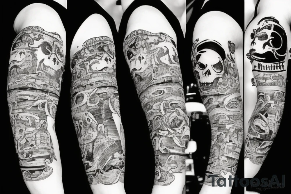 pirate tattoo idea