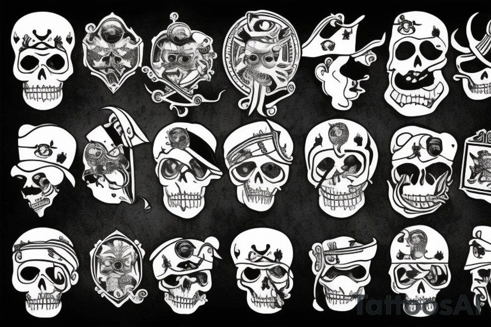 pirate tattoo idea