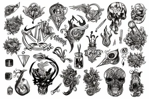 Alchemy tatto tattoo idea