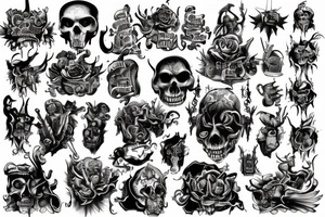 Church in hell tattoo idea
