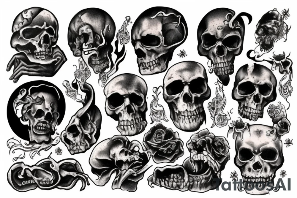 Church in hell tattoo idea