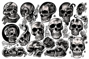 Church in hell tattoo idea
