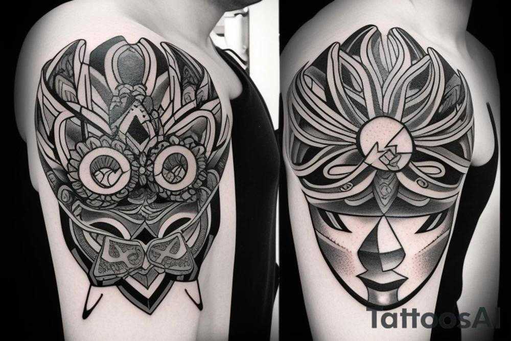 Горы в снегу tattoo idea