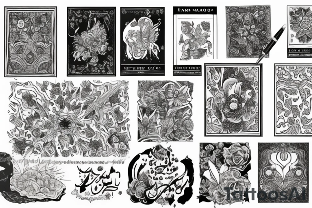 کبوتر بچه کرده کاش بودیو میدیدی tattoo idea