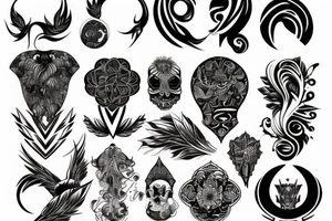 full back tattoo idea