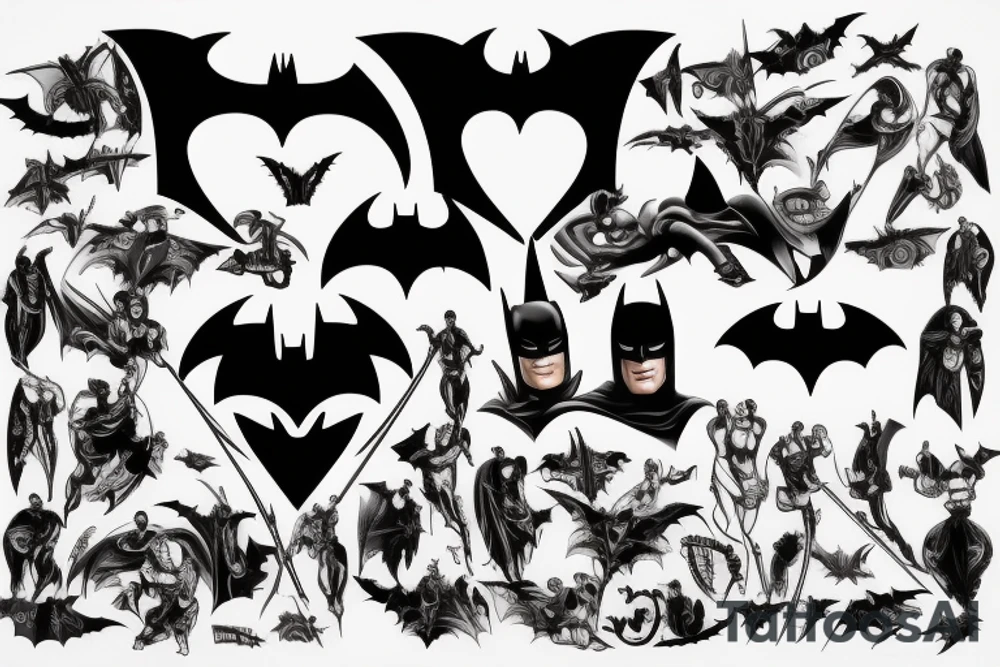 full back tattoo idea