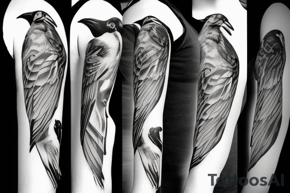 Pigeon made a baby tattoo idea