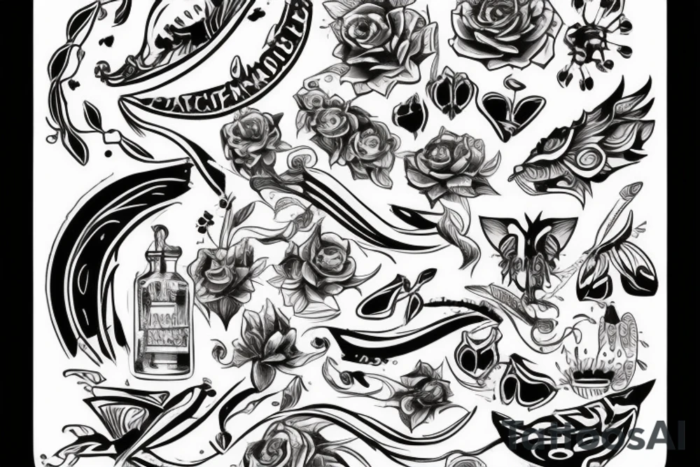 флаг Великобритании tattoo idea