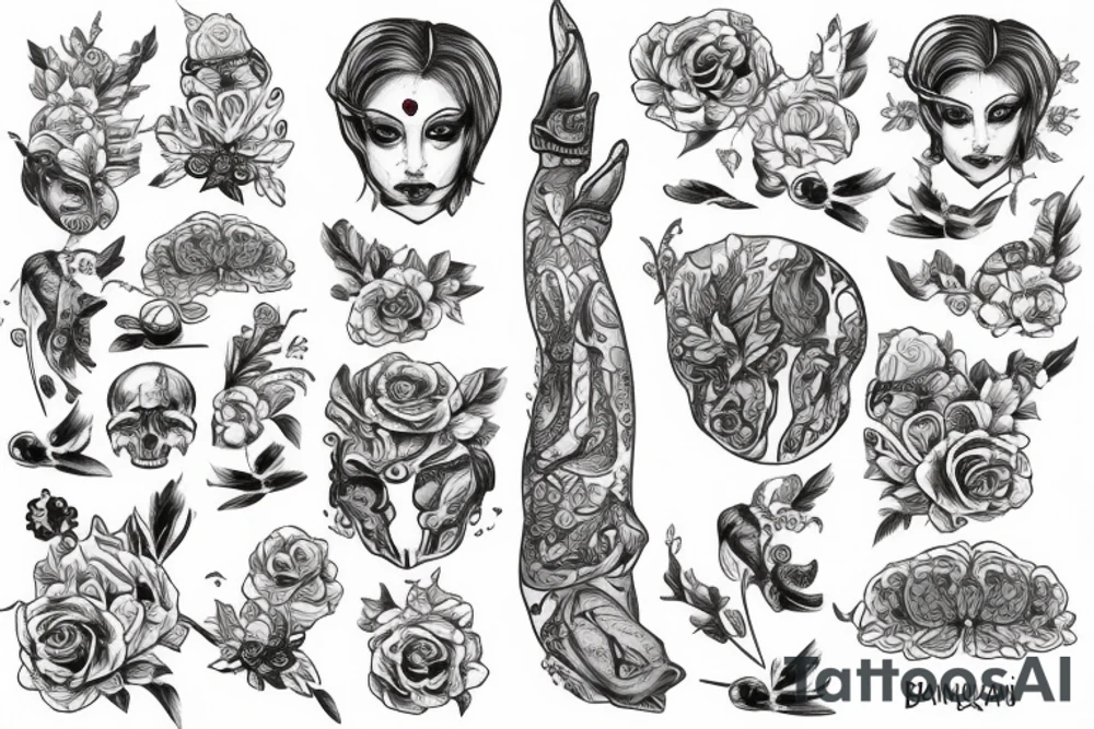 флаг Великобритании tattoo idea