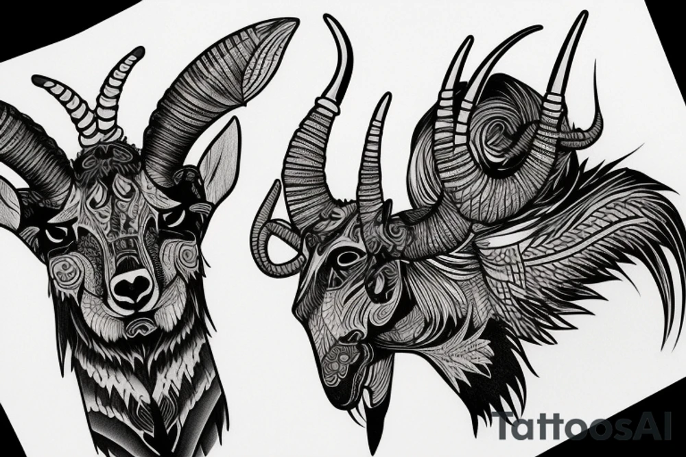 ibex tattoo tattoo idea