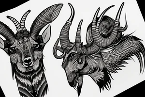 ibex tattoo tattoo idea