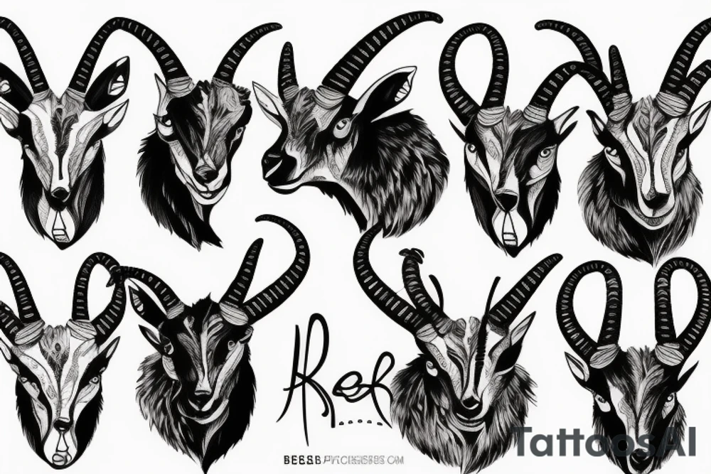 ibex tattoo tattoo idea