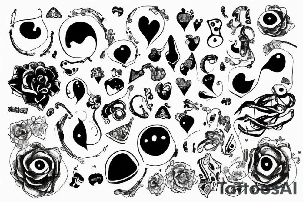 semicolon i lived tattoo idea