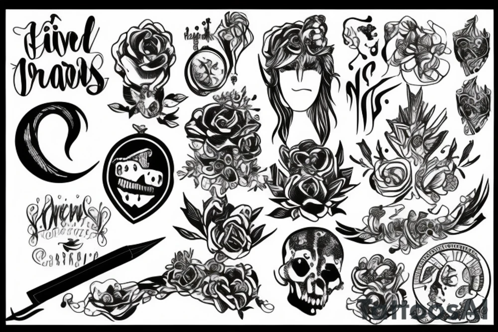 i lived tattoo idea